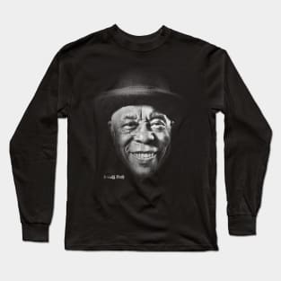 Portrait Retro Rhythm & Blues  Buddy Guy Long Sleeve T-Shirt